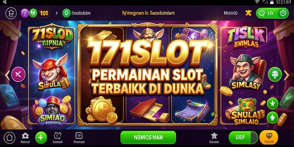 Gambar tampilan gameplay 171SLOT yang menarik dan interaktif.