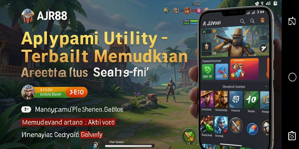Tampilan antarmuka AJR88 yang intuitif dan fungsional.