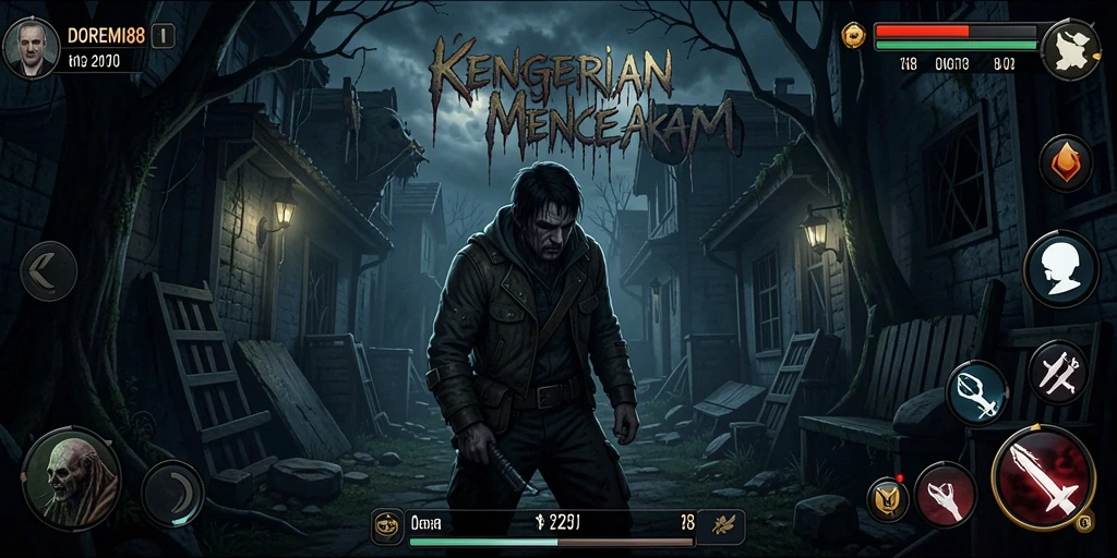 Gameplay DOREMI88 yang menampilkan momen-momen Horror dengan ketegangan mendalam.