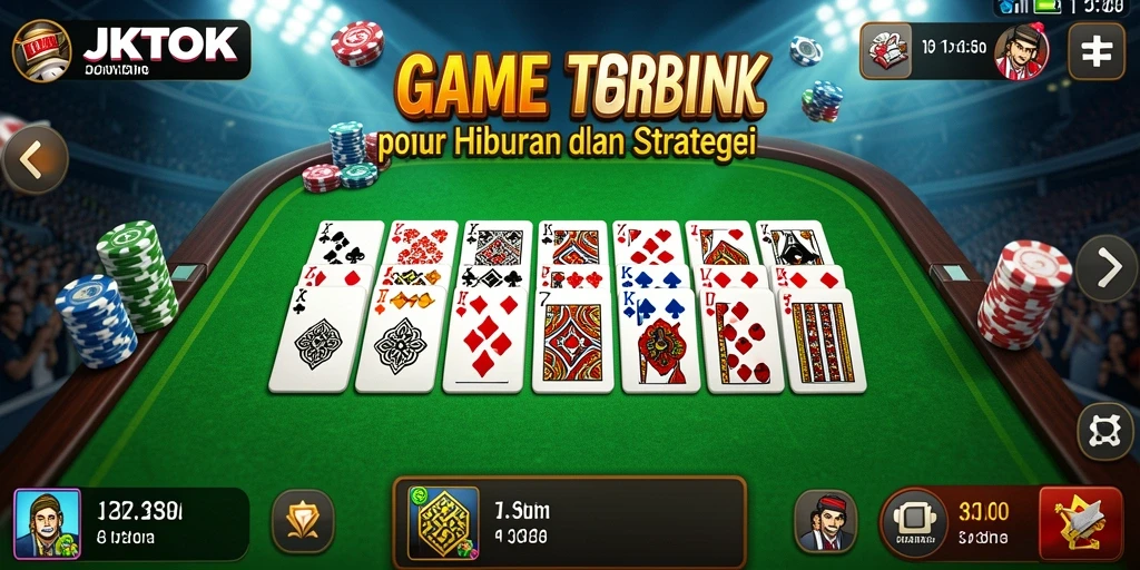 Tampilan gameplay seru di JKTOK dengan lawan yang menantang.