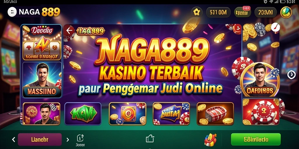 Tampilan gameplay NAGA889 yang menarik dan mendebarkan.