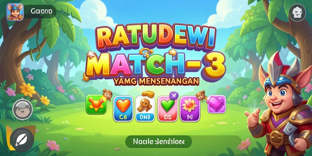 Tangkapan layar gameplay RATUDEWI yang seru dan menantang.