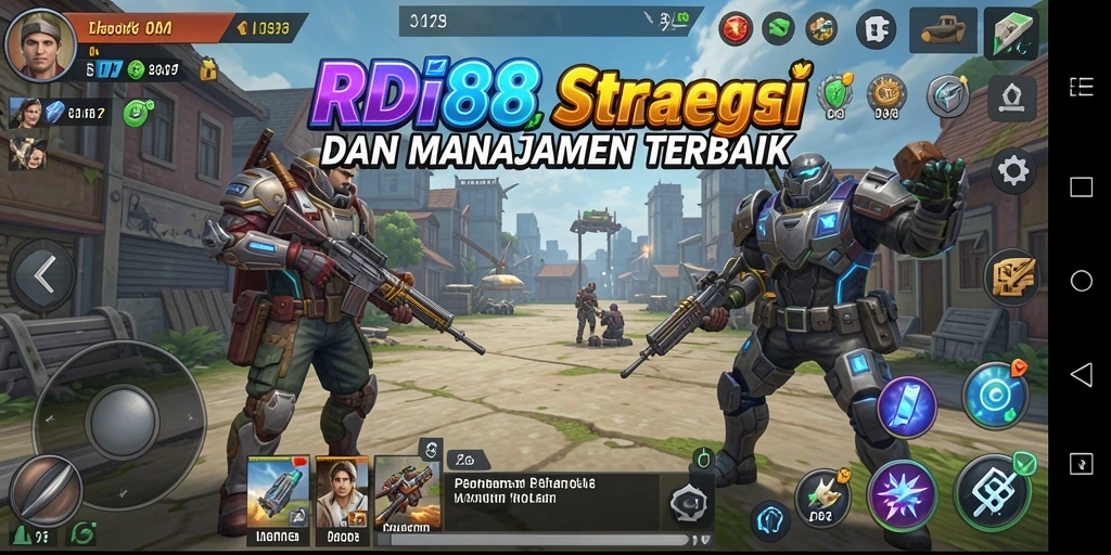 Screenshot utama RDI88 menampilkan aksi gameplay SLG yang menarik.