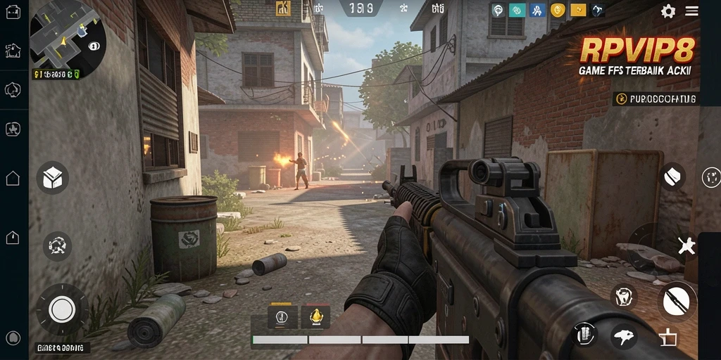 Tampilan gameplay RPVIP8 yang seru dan mendebarkan.